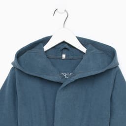 Халат махровый детский «Этель. Всегда первый», размер 30, синий