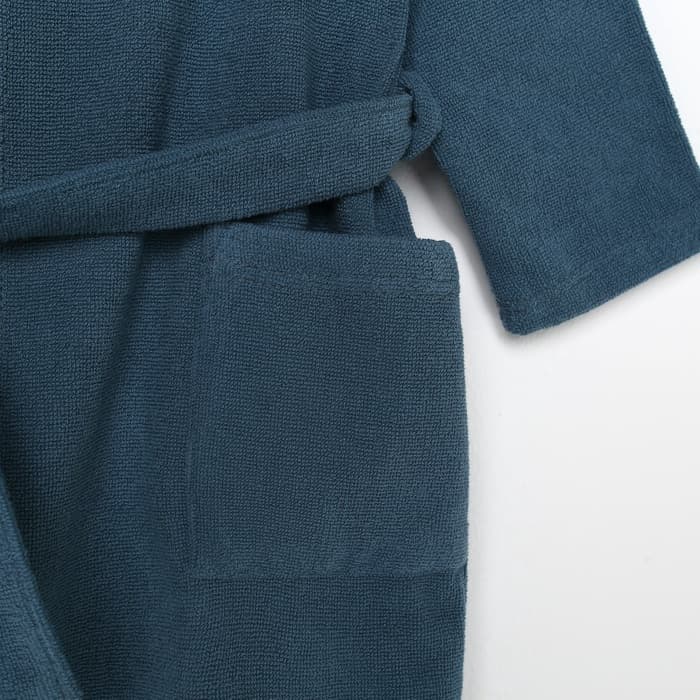 Халат махровый детский «Этель. Всегда первый», размер 30, синий