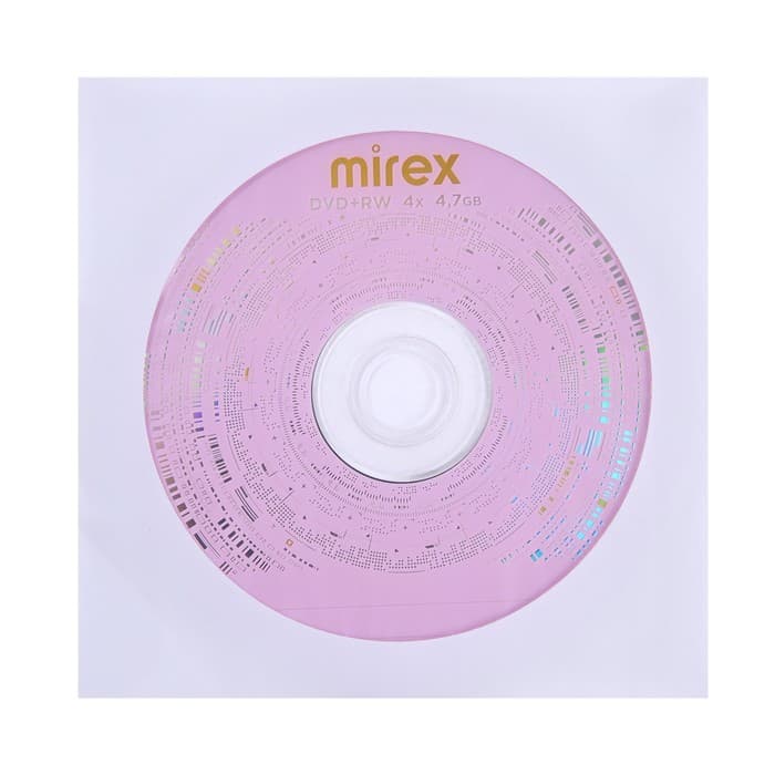 Диск DVD+RW Mirex Brand, 4x, 4.7 Гб, конверт, 1 шт.
