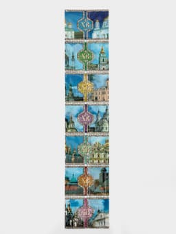 Пасхальный набор Adelica: подставка под яйцо и кулич, 2 подставки под яйцо, термонаклейки в подарок