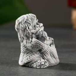 Фигурка декоративная «Домовой с веником», 6.5 см