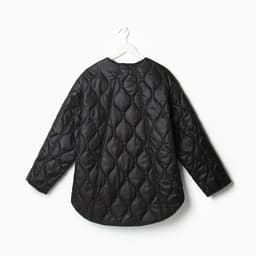 Куртка стёганая женская демисезонная MIST Oversize, размер 46, чёрная