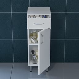 Комод напольный «Стандарт 300», 1 ящик, цвет белый
