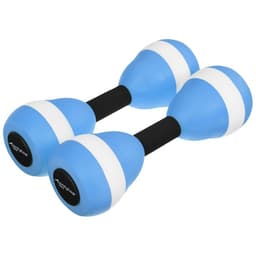 Гантели для аквааэробики ONLYTOP, 2 шт., 27.5×9 см, цвета МИКС