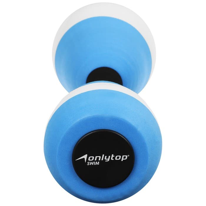 Гантели для аквааэробики ONLYTOP, 2 шт., 27.5×9 см, цвета МИКС