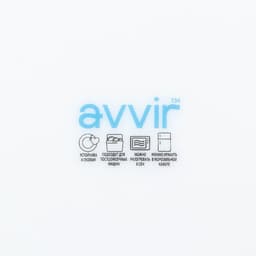 Тарелка обеденная Avvir Carve, d=23 см, стеклокерамика, белая