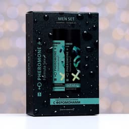 Подарочный набор косметики мужской Formula Sexy №5, гель для душа 250 мл+шампунь 250 мл (по мотивам Egoiste Platinum (Chanel)