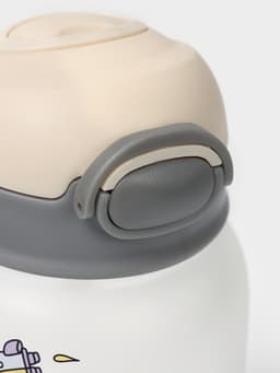 Бутылка для воды «Космонавты», 450 мл, 8.2×15 см, МИКС, матовое стекло