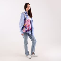 Сумка женская пляжная «Цветы», 35×40 см