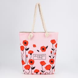 Сумка женская пляжная Summer Time, 35×40 см