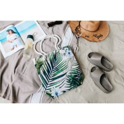 Сумка женская пляжная «Растение», 35×40 см