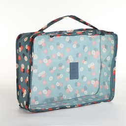 Набор органайзеров-косметичек на молниях, 6 в 1, серый