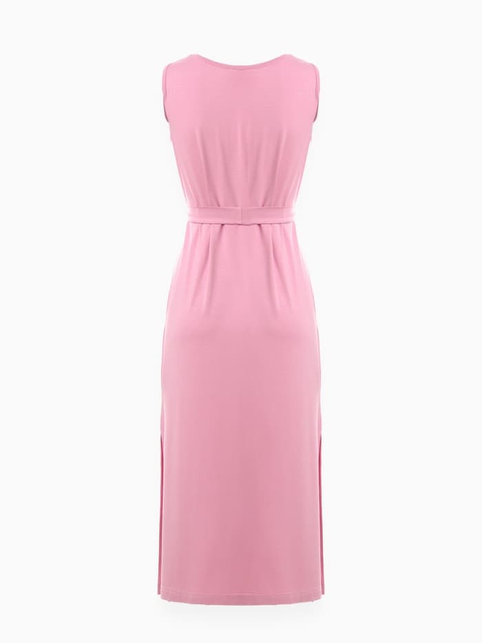 Сорочка миди ночная женская MINAKU: Home collection, розовая, размер 42