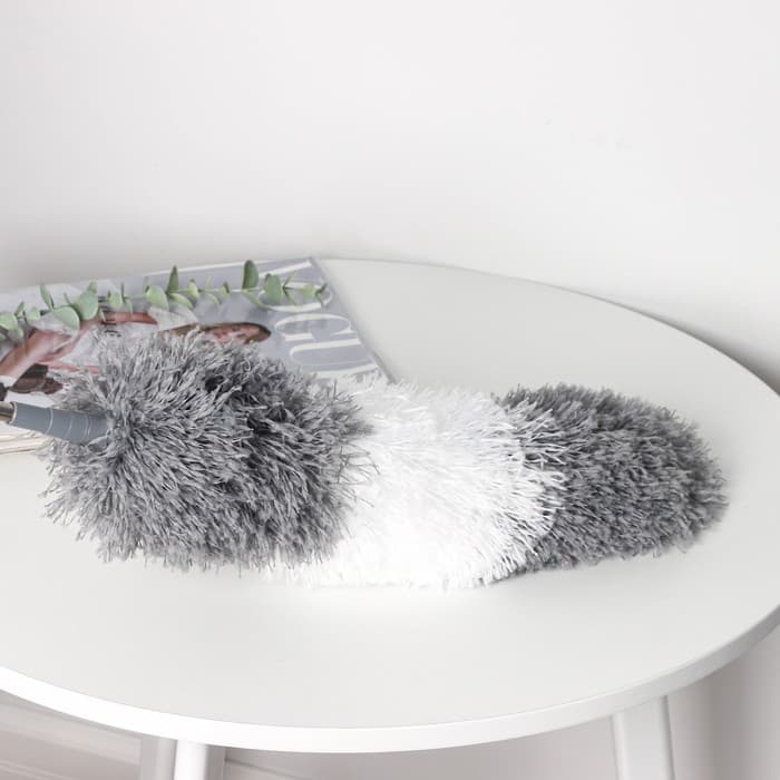 Щётка для пыли, плоская насадка 40×7.5 см, пушистая насадка 41×13 см, телескопическая ручка 230 см