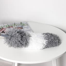 Щётка для пыли, плоская насадка 40×7.5 см, пушистая насадка 41×13 см, телескопическая ручка 230 см