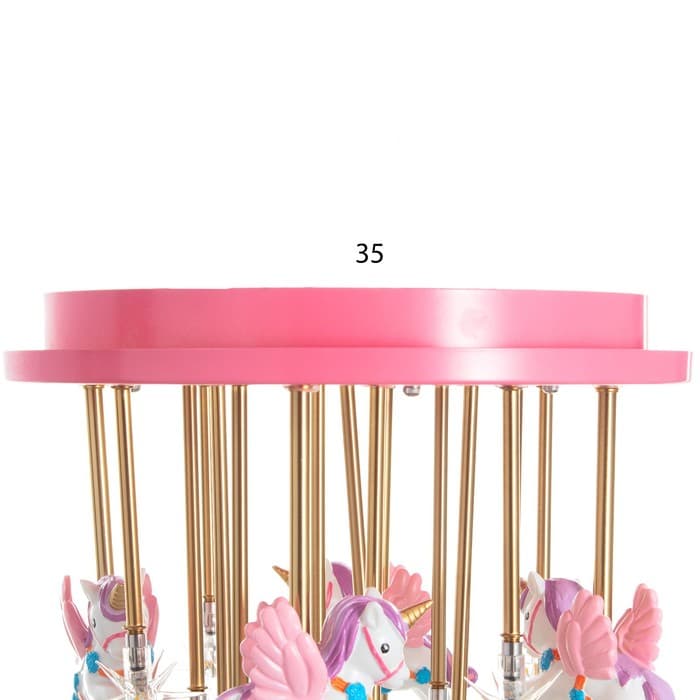 Люстра «Карусель» 13хG9 40 Вт розовый 50×50×30 см BayerLux