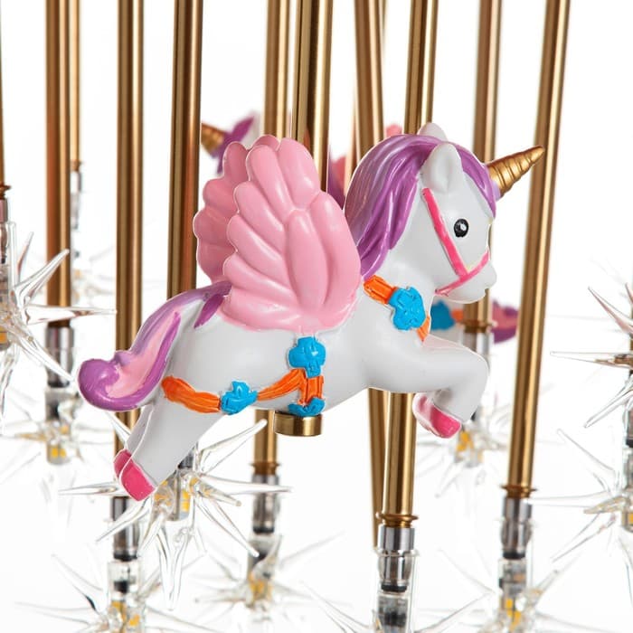 Люстра «Карусель» 13хG9 40 Вт розовый 50×50×30 см BayerLux