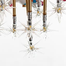 Люстра «Карусель» 13хG9 40 Вт розовый 50×50×30 см BayerLux