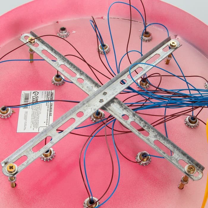 Люстра «Карусель» 13хG9 40 Вт розовый 50×50×30 см BayerLux