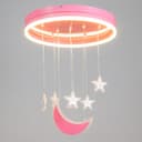 Люстра «Лунный свет» LED 58 Вт розовый 50×50×60 см BayerLux