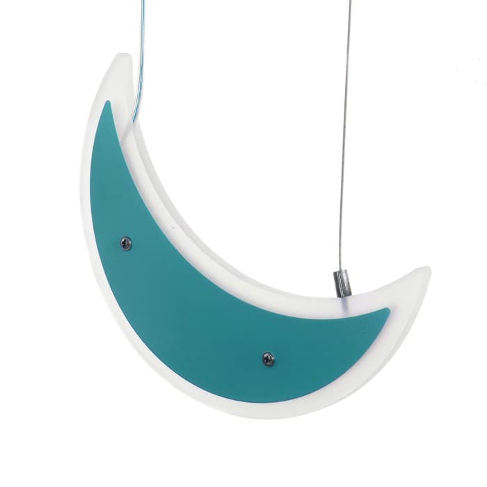 Люстра «Лунный свет» LED 58 Вт синий 50×50×60 см BayerLux