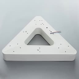 Люстра «Треугольник» LEd=36 Вт 4000К белый 60×46×70 см BayerLux