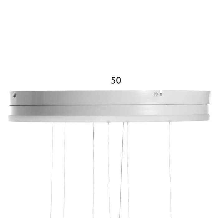 Люстра «Единорог» LED58 Вт 4000К белый 50×50×60 см BayerLux