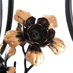 Люстра «Сандра» 5xE14 40 Вт черно-золотой 51×51×52-110 см BayerLux