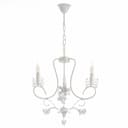 Люстра «Сандра» 3xE14 40 Вт белый с золотой патиной 51×51×52-110 см BayerLux