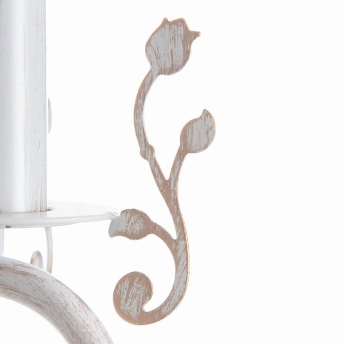 Люстра «Сандра» 3xE14 40 Вт белый с золотой патиной 51×51×52-110 см BayerLux