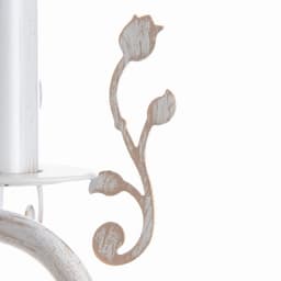 Люстра «Сандра» 3xE14 40 Вт белый с золотой патиной 51×51×52-110 см BayerLux