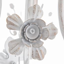 Люстра «Сандра» 3xE14 40 Вт белый с золотой патиной 51×51×52-110 см BayerLux