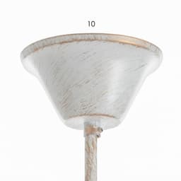 Люстра «Сандра» 3xE14 40 Вт белый с золотой патиной 51×51×52-110 см BayerLux