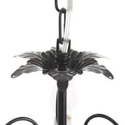 Люстра BayerLux «Беатрис», 3xE14, 40 Вт, черно-золотой, 56.5×56.5×48.5-105 см