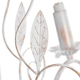 Люстра «Беатрис» 5xE14 40 Вт белый с золотой патиной 56.5×56.5×48.5-105 см BayerLux