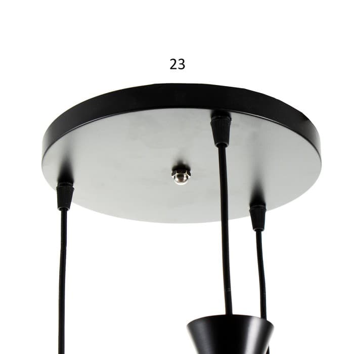 Светильник BayerLux «Ковальце» 3хЕ27 40 Вт черный 33×33×35-120 см