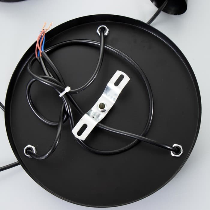 Светильник BayerLux «Ковальце» 3хЕ27 40 Вт черный 33×33×35-120 см