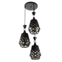 Светильник BayerLux «Ковальце» 3хЕ27 40 Вт черный 33×33×35-120 см