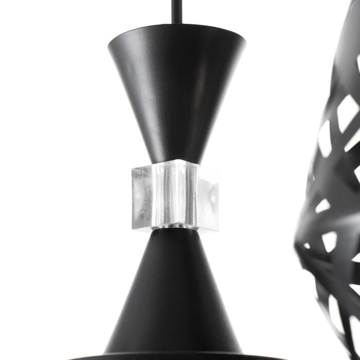 Светильник BayerLux «Ковальце» 3хЕ27 40 Вт черный 33×33×35-120 см