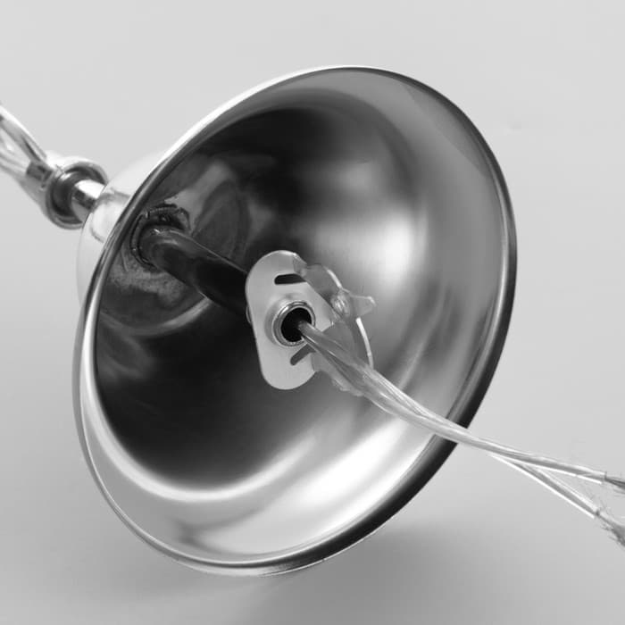 Люстра «Харми» 3хE27 40 Вт серебро 58×58×41 см BayerLux