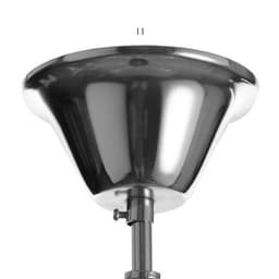 Люстра «Харми» 3хE27 40 Вт серебро 58×58×41 см BayerLux