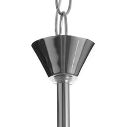 Люстра «Харми» 3хE27 40 Вт серебро 58×58×41 см BayerLux