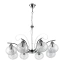 Люстра «Харми» 8xE27 40 Вт серебро 62×62×41 см BayerLux