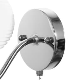 Бра «Харми» E27 40 Вт серебро 13×27×21 см