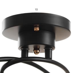 Люстра «Изота» 3хE27 40 Вт черный 38×38×28 см BayerLux