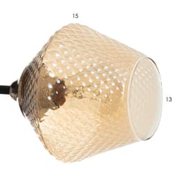 Люстра «Изота» 3хE27 40 Вт черный 38×38×28 см BayerLux