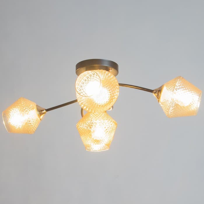 Люстра «Изота» 5хE27 40 Вт черный 75×34×30 см BayerLux