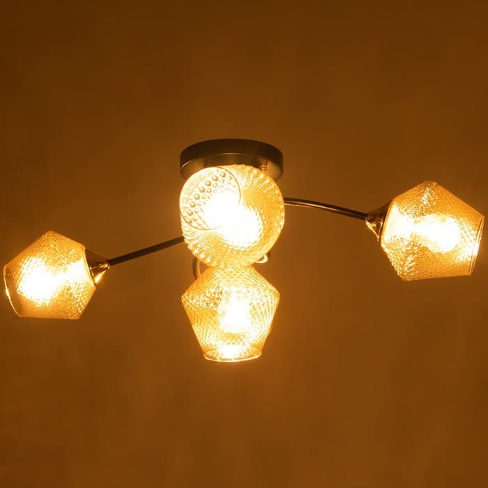 Люстра «Изота» 5хE27 40 Вт черный 75×34×30 см BayerLux