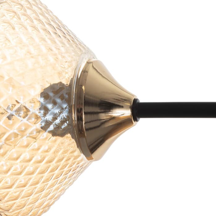 Люстра «Изота» 5хE27 40 Вт черный 75×34×30 см BayerLux