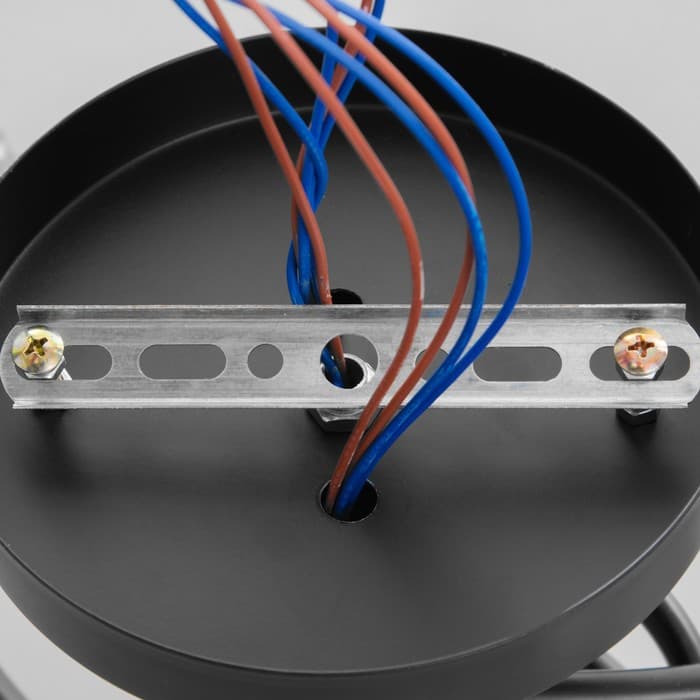 Люстра «Изота» 5хE27 40 Вт черный 75×34×30 см BayerLux